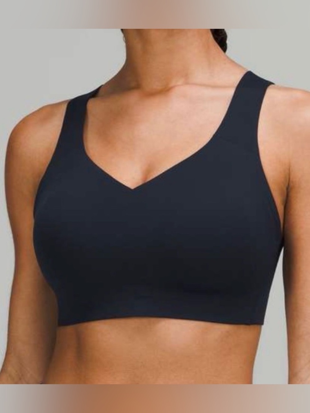Lululemon Enlite Weave-Back Black Bra | Size 36DD